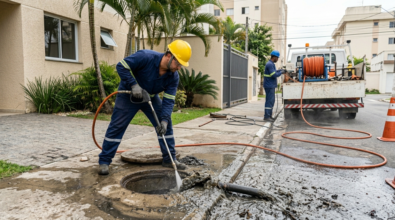 Hidrojateamento Industrial em Mogi das Cruzes‑SP